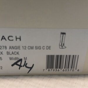 Coach Gold Logo Leatherware